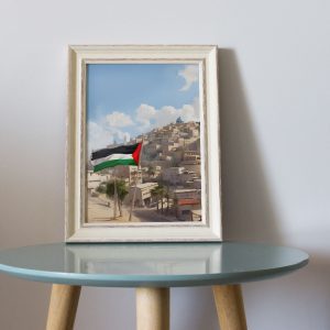 Jérusalem : Un Souffle de Solidarité sous le Drapeau Palestinien