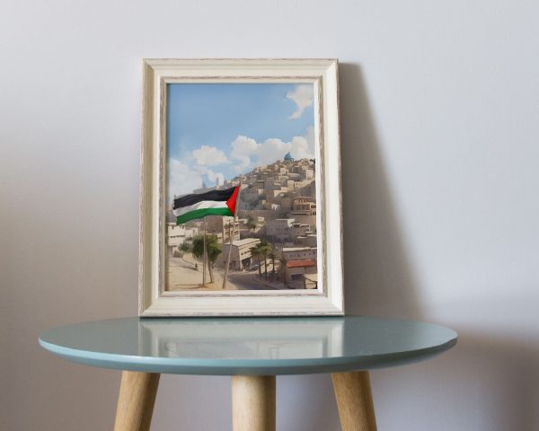 Jérusalem : Un Souffle de Solidarité sous le Drapeau Palestinien