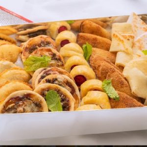 Plateau salé 50 pièces